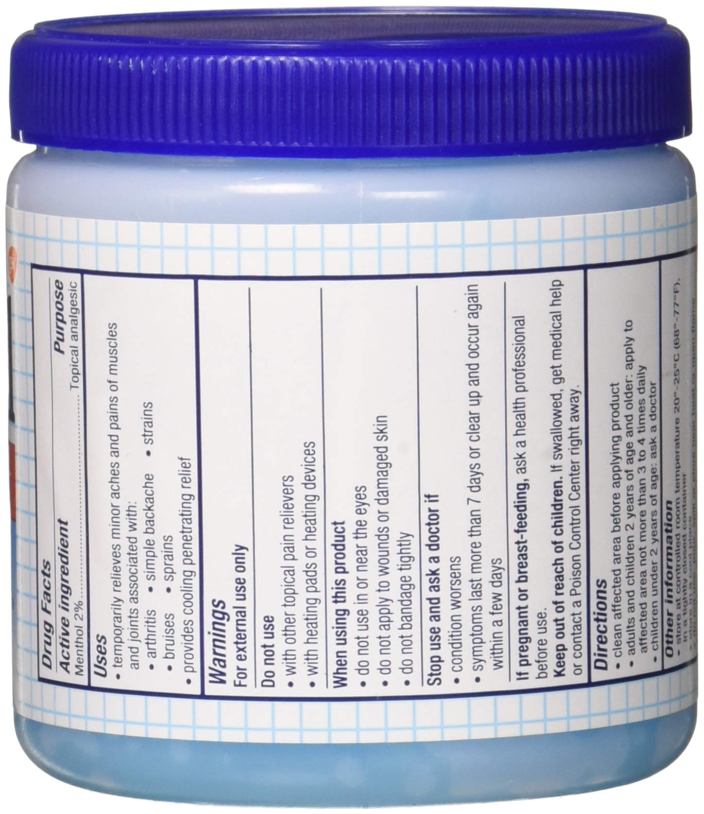 Therapeutic Gel Minéral Glacé, Application facile sur la zone affectée