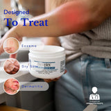 Theraplex Eczema Therapy texture creme légère et non grasse pour la peau.