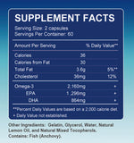 Composition EPA et DHA du TheraSuva Omega-3