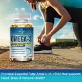 Étiquette TheraSuva Omega-3 – Informations EPA et DHA claires