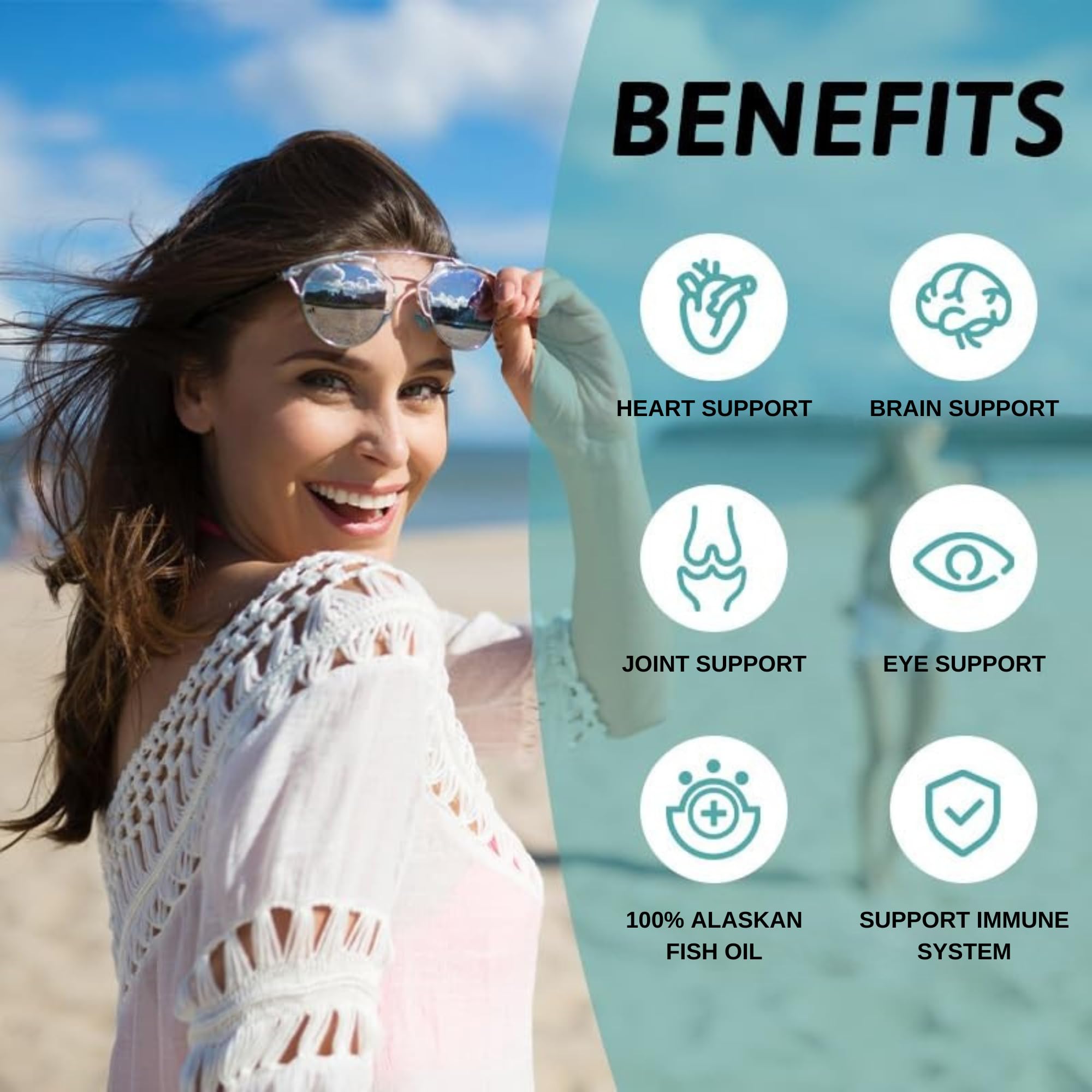 TheraSuva Omega-3 pureté Alaska: source naturelle d’oméga-3 de haute qualité.