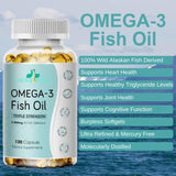 TheraSuva Omega-3 triple force capsules: EPA et DHA pour la vitalité.