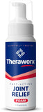 Theraworx Foam absorption rapide, action ciblée sur les articulations.
