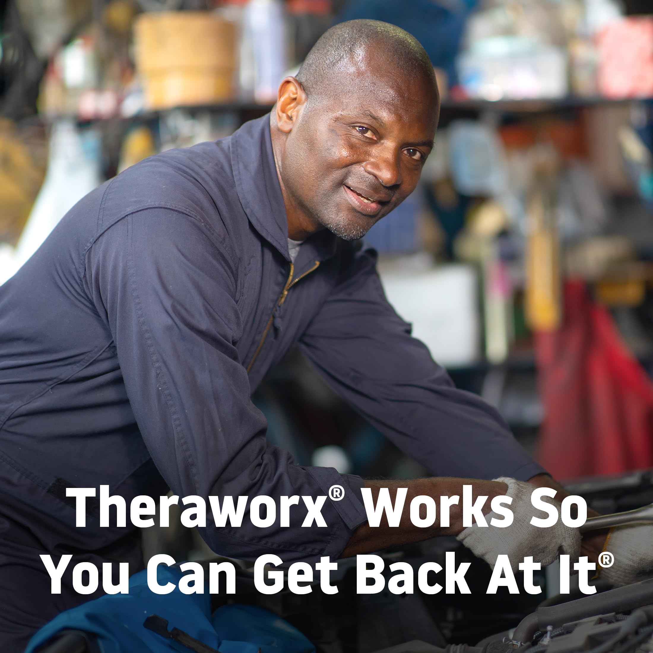 Theraworx Foam résultats sensoriels : offre un confort lors des mouvements.