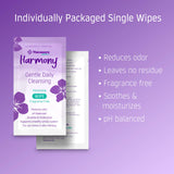 Theraworx Harmony lingettes format voyage, faciles à transporter lors de déplacements.