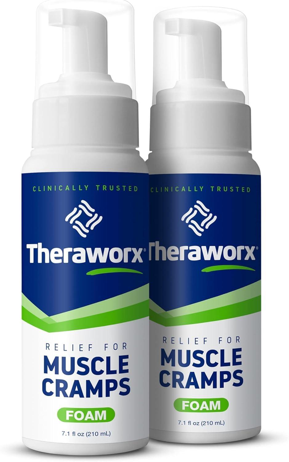 Theraworx Relief : mousse-crampes rapide pour soulager les contractions musculaires.
