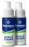 Theraworx Relief : mousse-crampes rapide pour soulager les contractions musculaires.