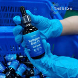 THEREXA bouteille cGMP – emballage sûr et traçable.