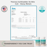 THEREXA Ox Bile Gélules: formulation précise pour l'équilibre digestif.