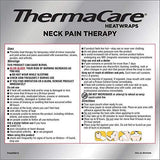 ThermaCare application portable: chaleur ciblée pour le cou et les épaules, utilisation en déplacement.
