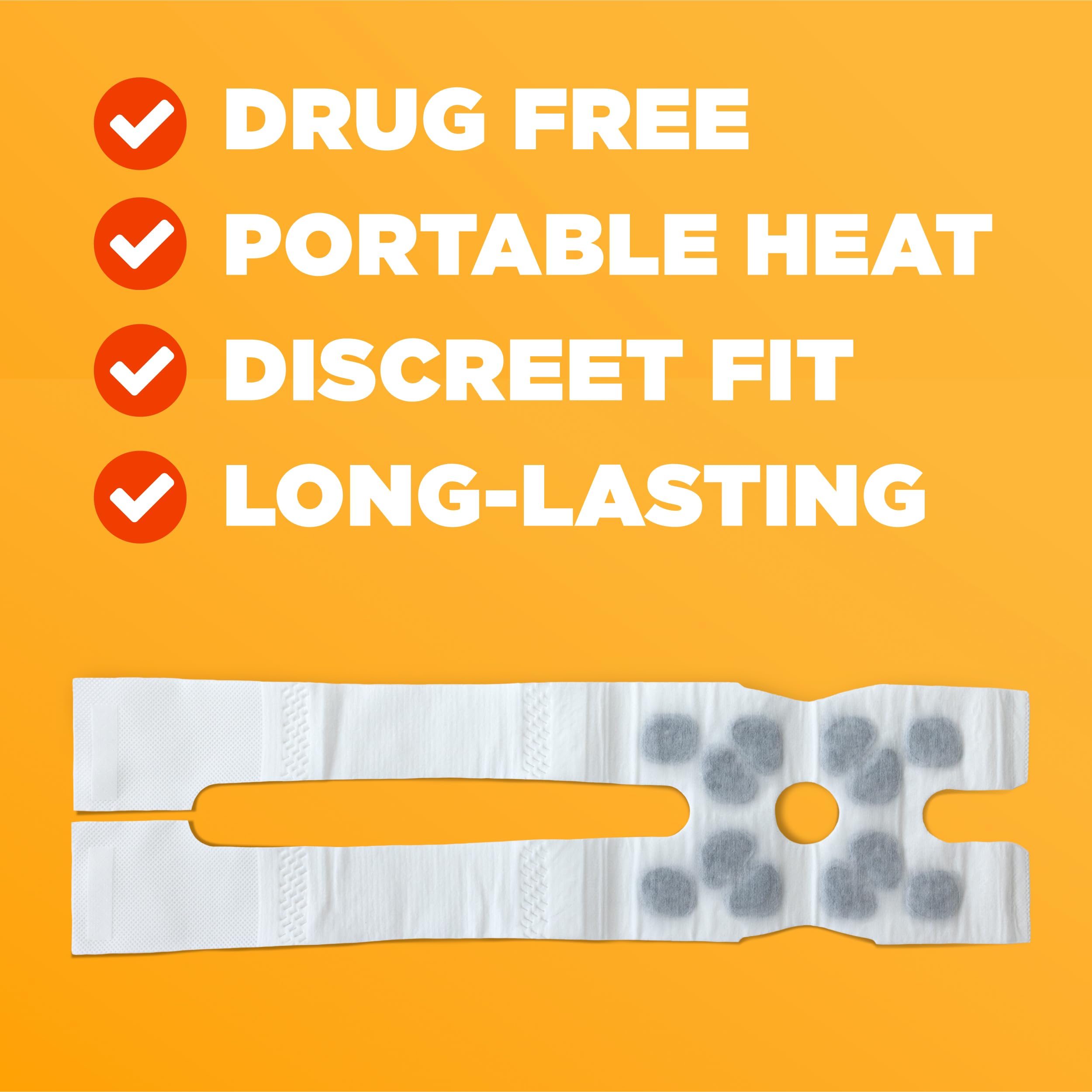 ThermaCare Genou Conception Ergonomique : s'adapte parfaitement autour du genou sans glisser.