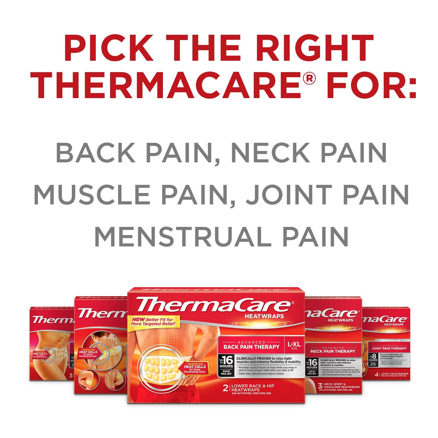 Patch ThermaCare chaleur nuque, détente ciblée.