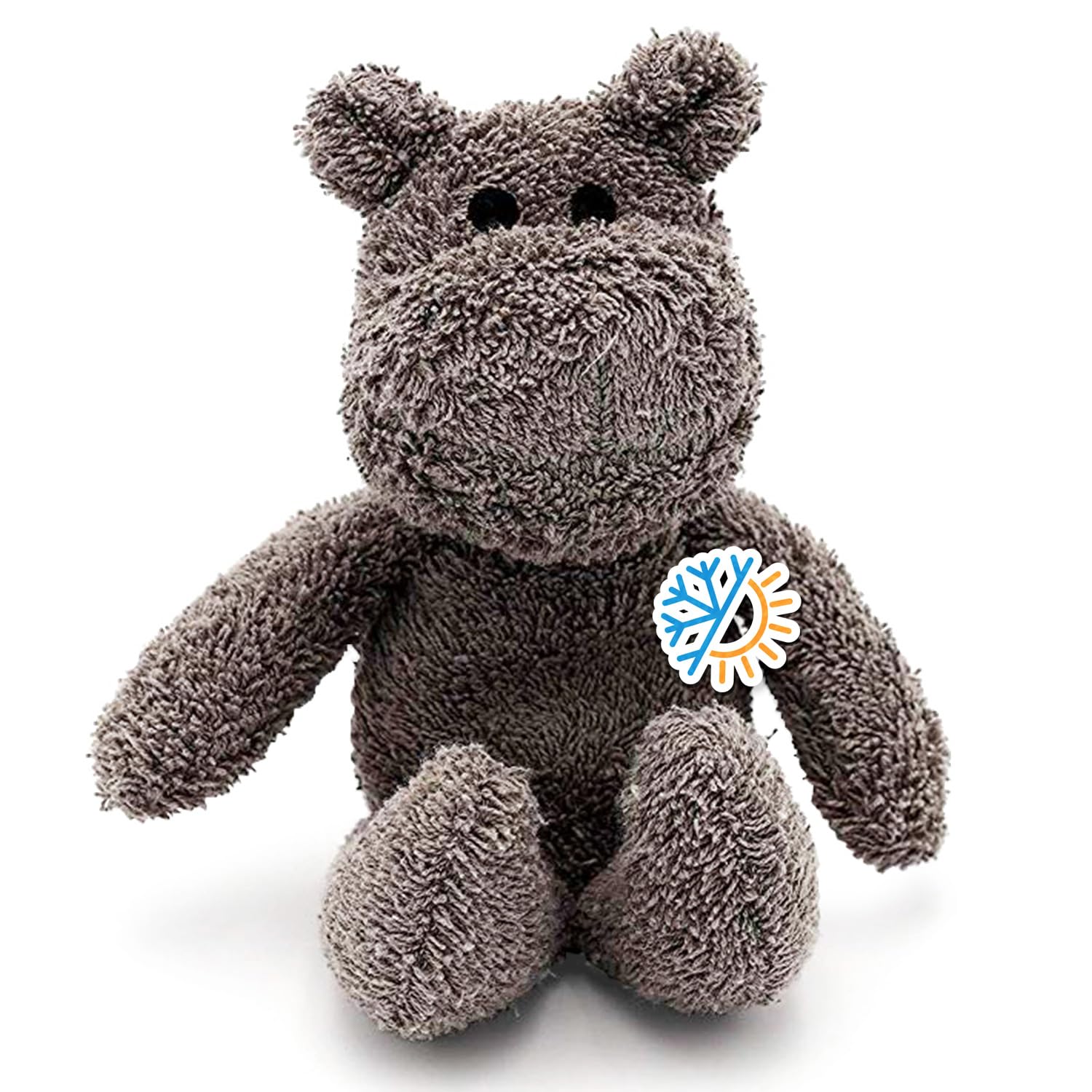 Thermal-Aid Happy The Hippo chauffe-douceur offrant réconfort rapide.