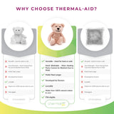 Thermal-Aid Zoo Mini Bella peluche-froid, pour refroidissement doux et rapide