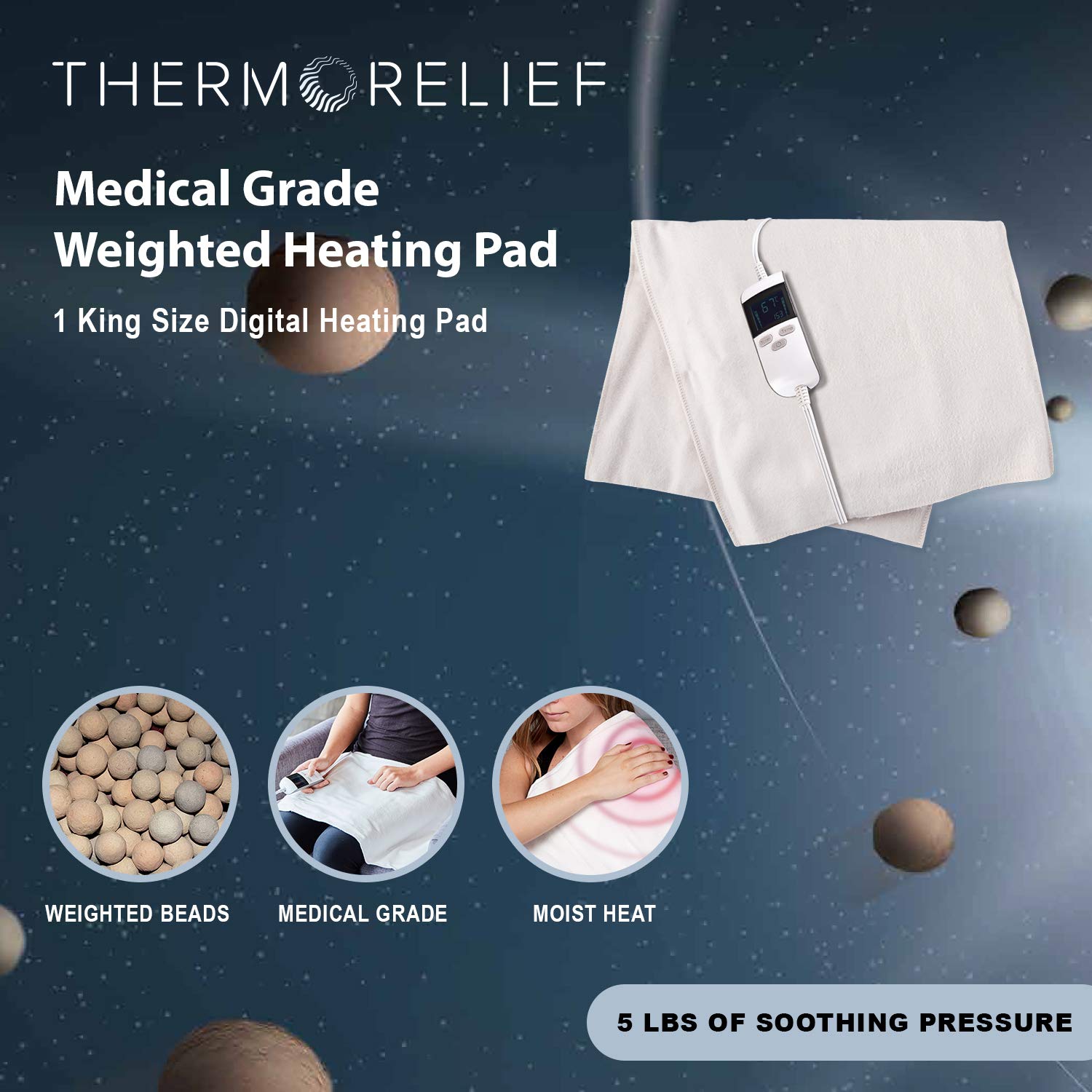 ThermoRelief : technologie humide automatique pour chaleur pénétrante.