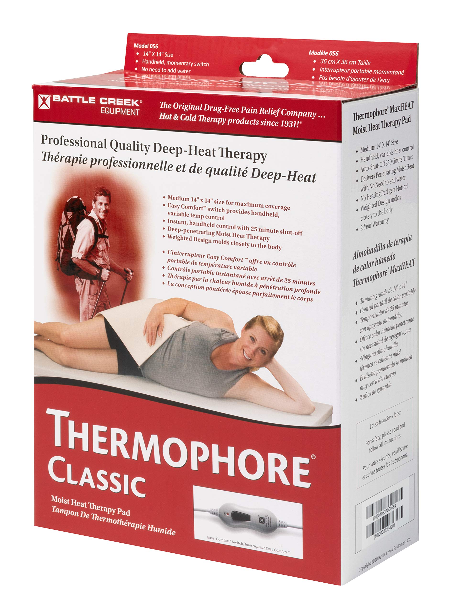 Thermophore Classic 056 – entretien facile et nettoyage rapide.