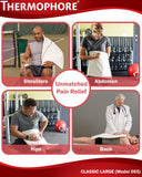 Thermophore Classic - design-ergonomique: prise en main confortable et rangement pratique.