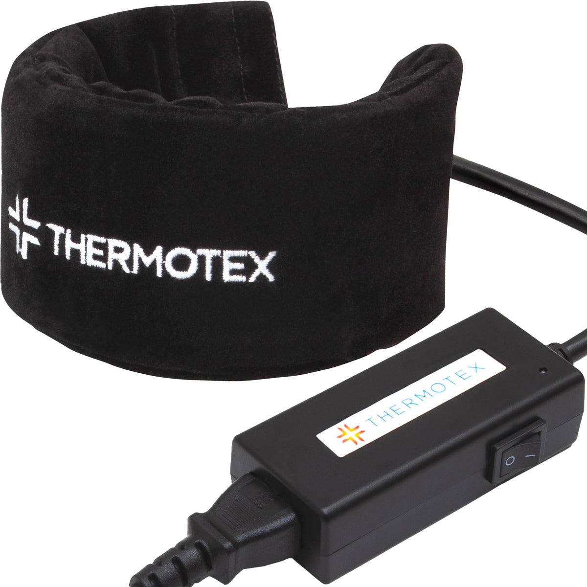Thermotex coussin chauffant pour le cou, chaleur ciblée pour détendre les muscles.