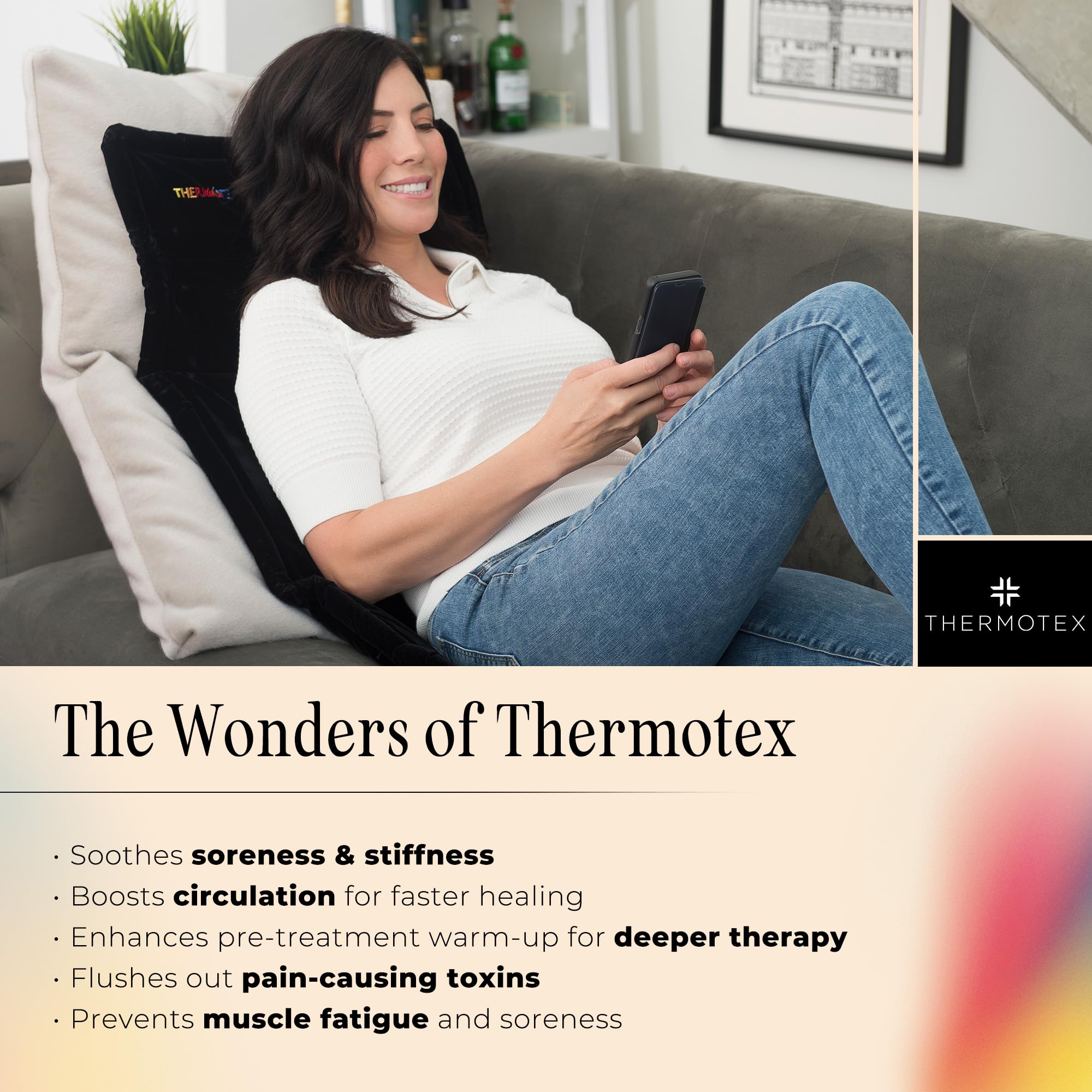 Thermotex – interface HI/LOW et plage 108-116°F pour un contrôle précis