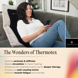 Thermotex – interface HI/LOW et plage 108-116°F pour un contrôle précis