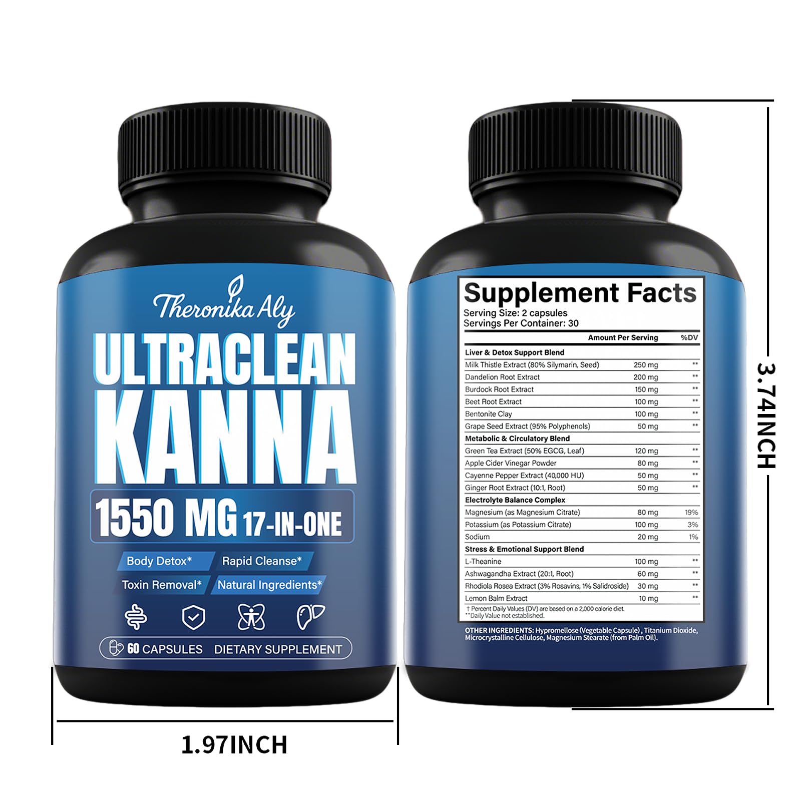 Theronika Aly Ultraclean – utilisation quotidienne simple pour une routine bien-être.