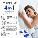 Therum Masque Yeux – utilisation rapide avant le sommeil pour relaxation.