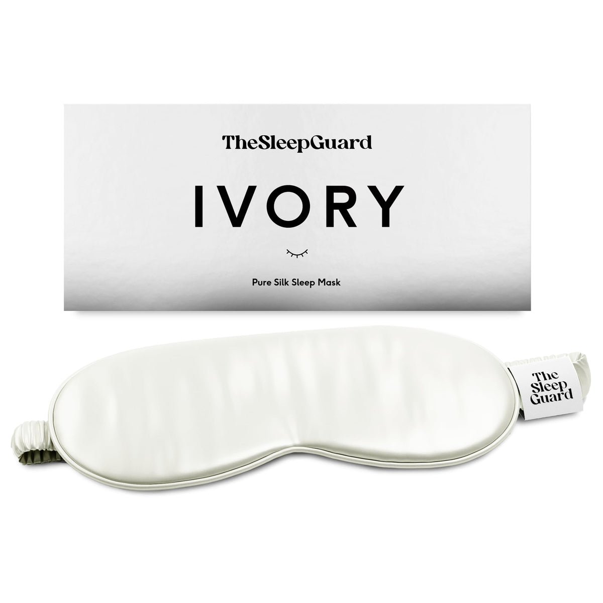 TheSleepGuard masque-yeux-soie-pure-noir: bloque la lumière pour un sommeil profond.