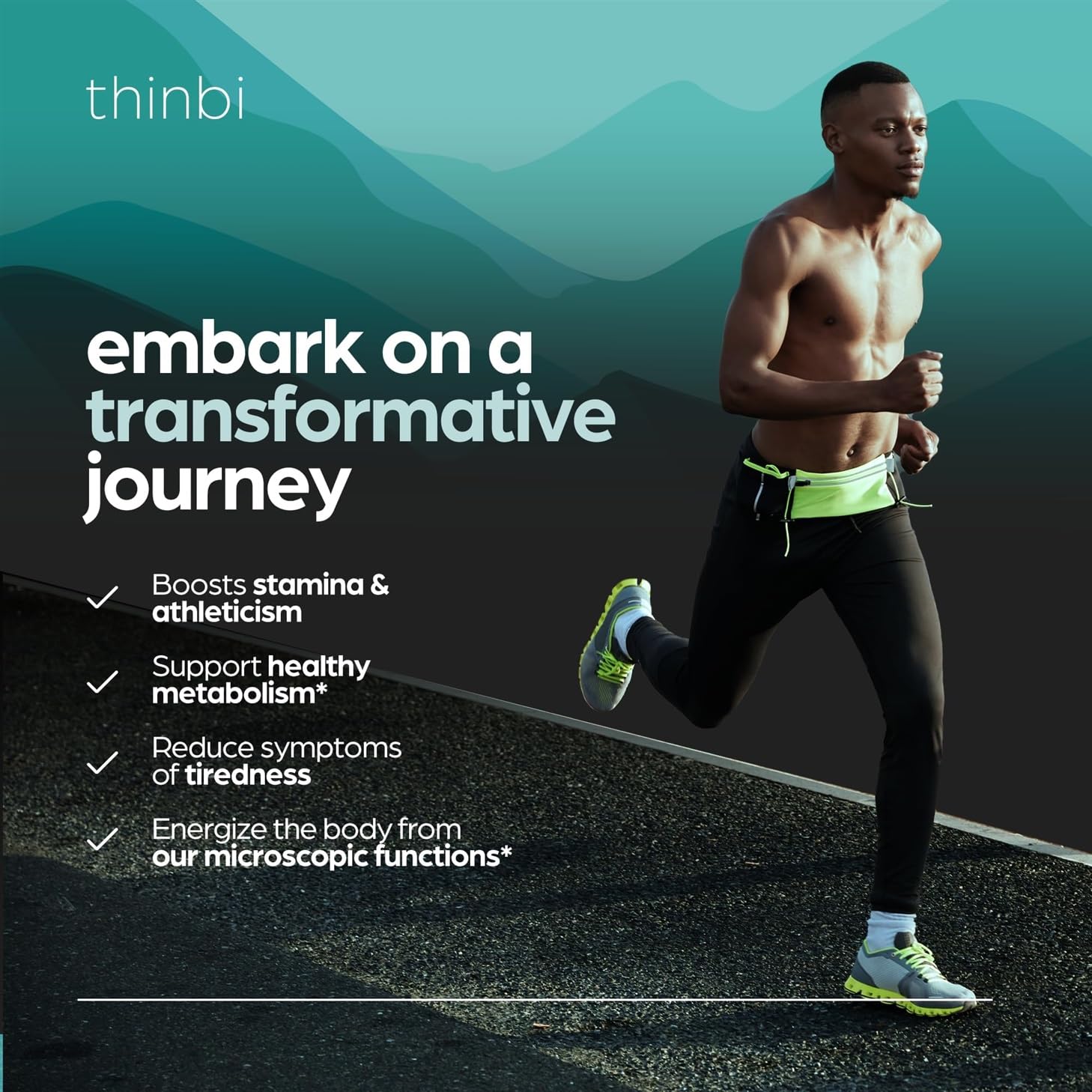 THINBI Pure Shilajit — acide fulvique et minéraux, soutien potentiel à la vitalité.