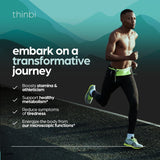 THINBI Pure Shilajit — acide fulvique et minéraux, soutien potentiel à la vitalité.