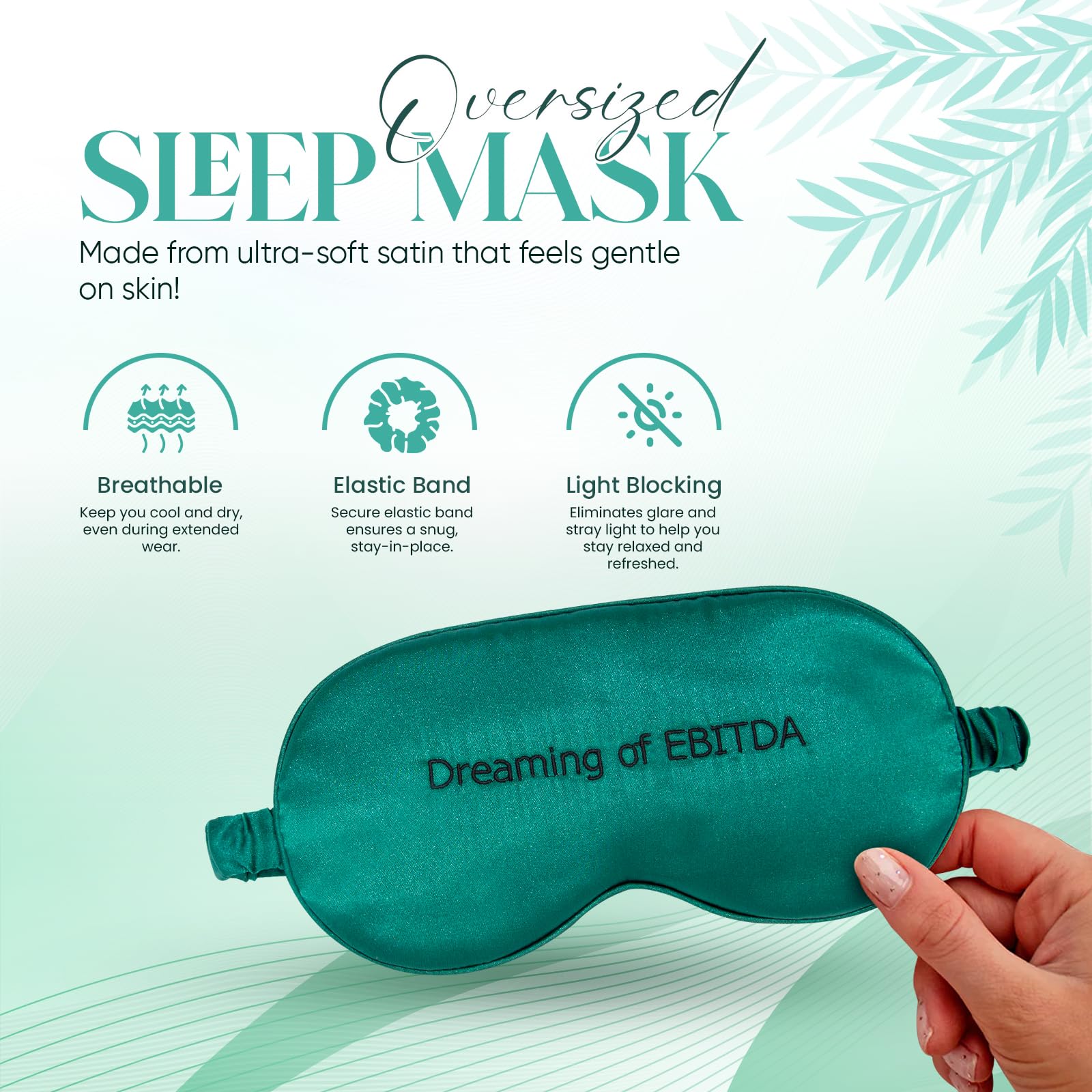 Thirty Something masque-satin-xxl-doublure-noire, masque qui cache les traces de cils.