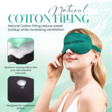 Thirty Something masque-satin-xxl-obscurite-totale, bloque la lumière pour un sommeil profond.