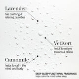 Fragrance naturelle du spray THISWORKS Deep Sleep Pillow Spray apporte calme et équilibre.
