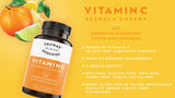 Boîte de 90 capsules Thomas' Vitamine C — intégration facile dans la routine.