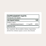 THORNE 5-MTHF: capsules compactes pour prise facile.