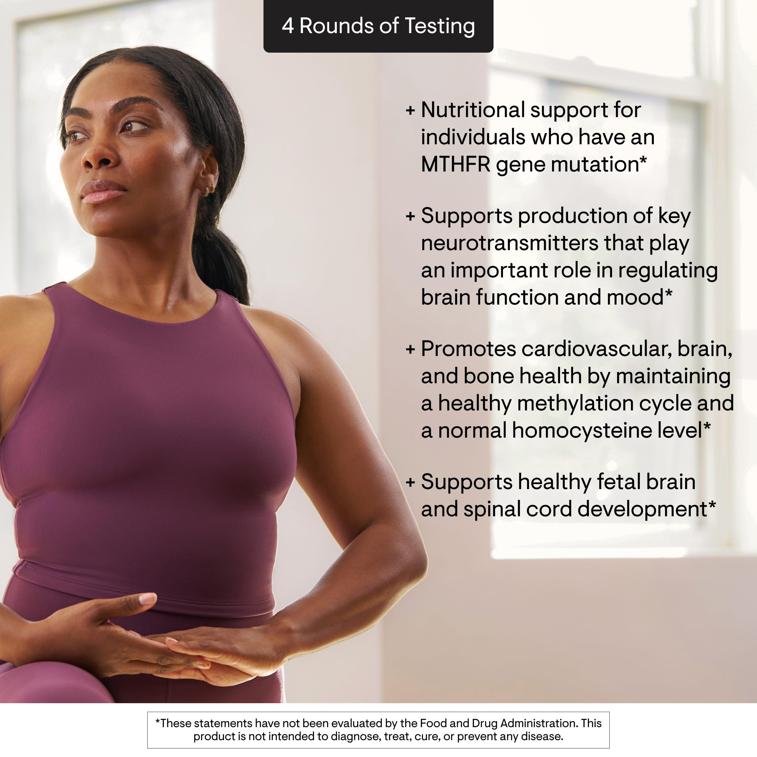 THORNE 5-MTHF: laboratoire qualité assure pureté et traçabilité.