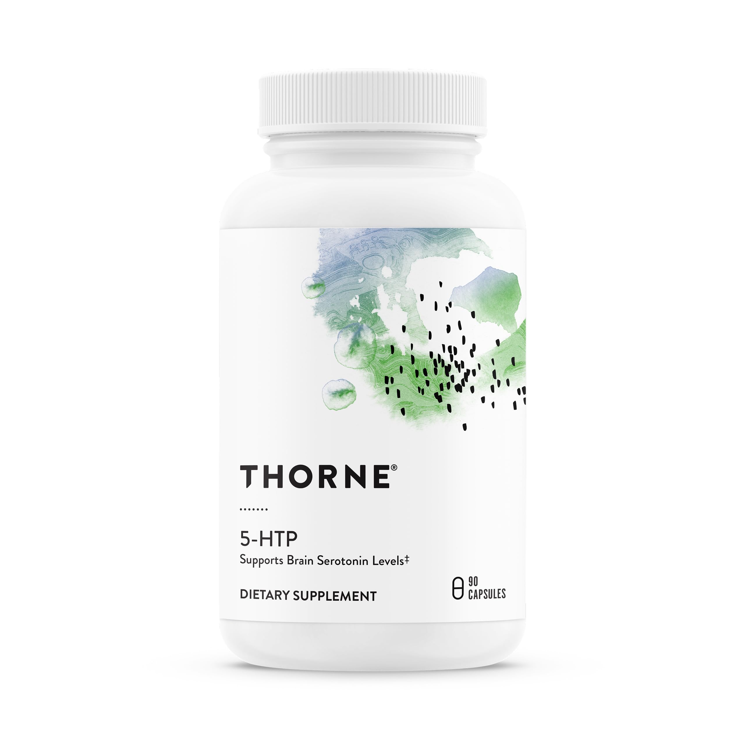 THORNE 5-HTP - Bouteille de capsules: soutien potentiel au sommeil