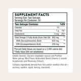 Thorne Advanced DHA – gélules menthe, apport DHA et EPA pour le soutien potentiel.