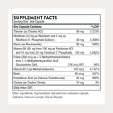 Capsules THORNE B‑Complex #6 prêtes à être avalées et faciles à intégrer