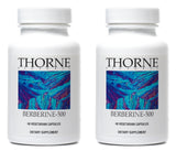 THORNE BERBERINE-500 pack de deux bouteilles, routine quotidienne pratique.