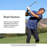 THORNE Brain Factors - étiquette certifiée, confiance dans l'étiquetage et les ingrédients.
