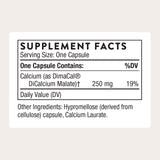 THORNE Calcium : formule chelatee DimaCal, meilleure assimilation.