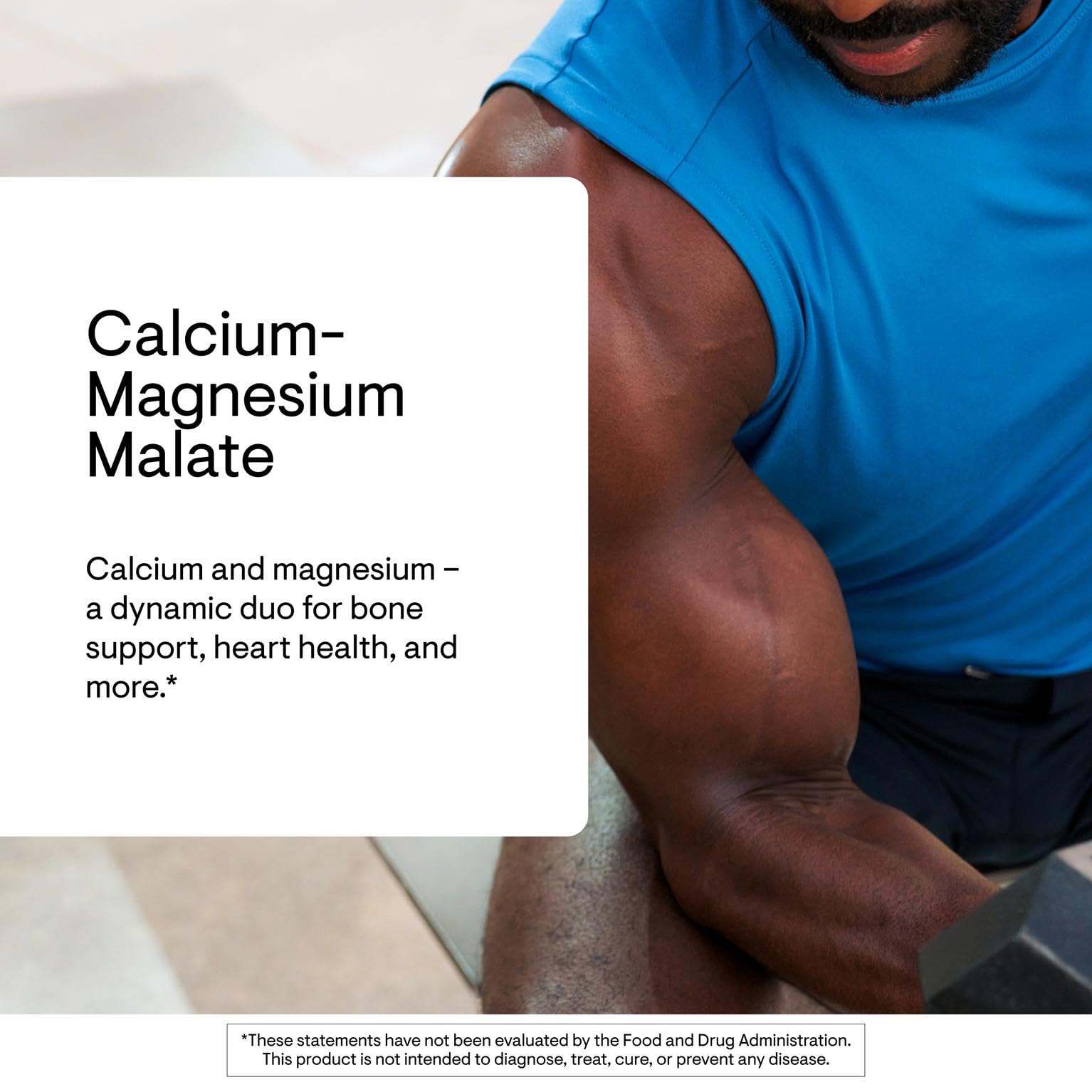 Thorne Calcium-Magnesium Malate : étiquette lisible, indiquant les minéraux essentiels pour les os.