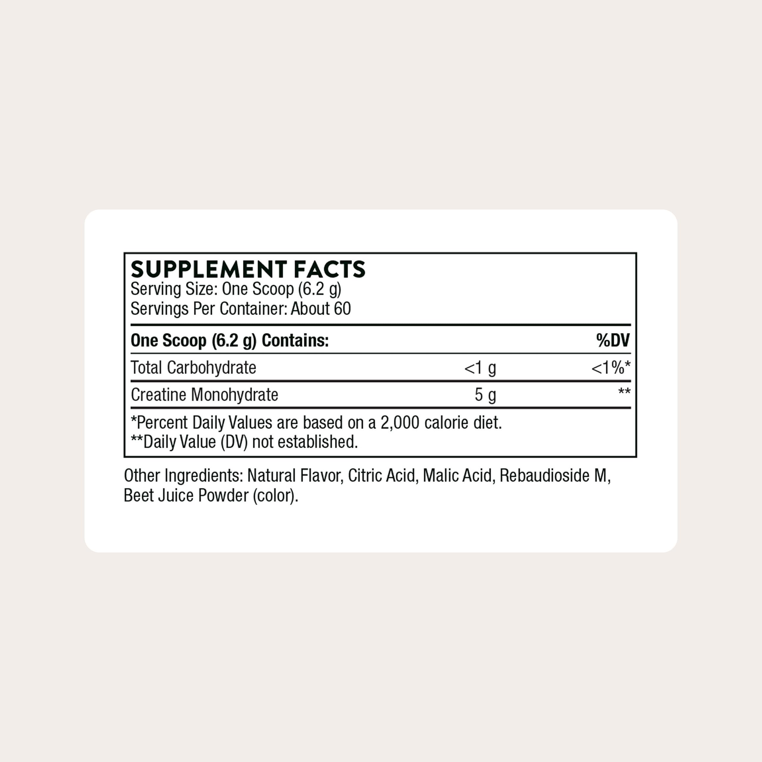 THORNE Creatine dans son emballage pratique, facile à doser pour votre routine sportive.