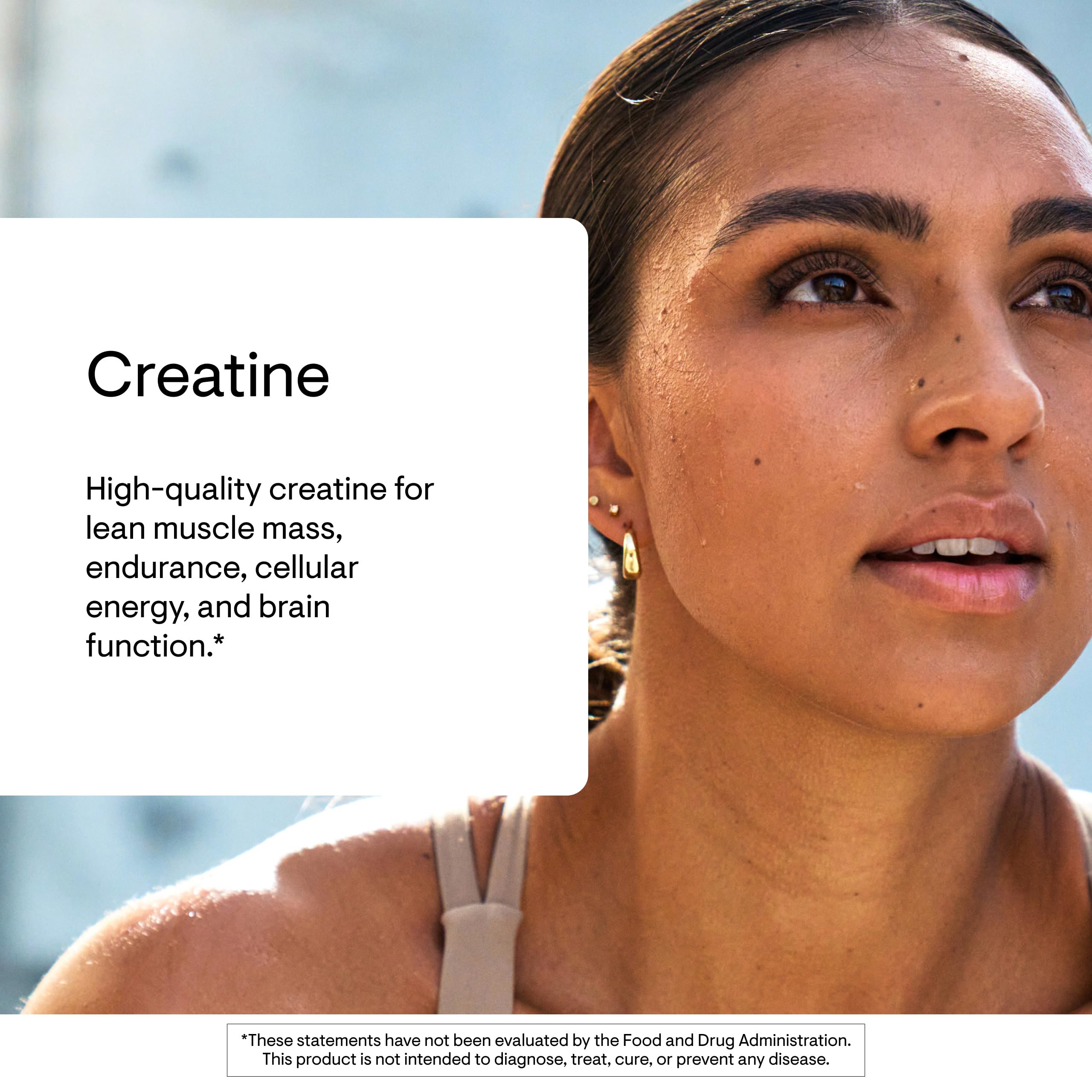 THORNE Creatine, shake après mélange, facilite la récupération pendant l'effort.