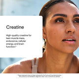 THORNE Creatine, shake après mélange, facilite la récupération pendant l'effort.