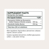 THORNE Glucosamine et Chondroïtine – gélules, intégration facile à votre routine d'articulations.