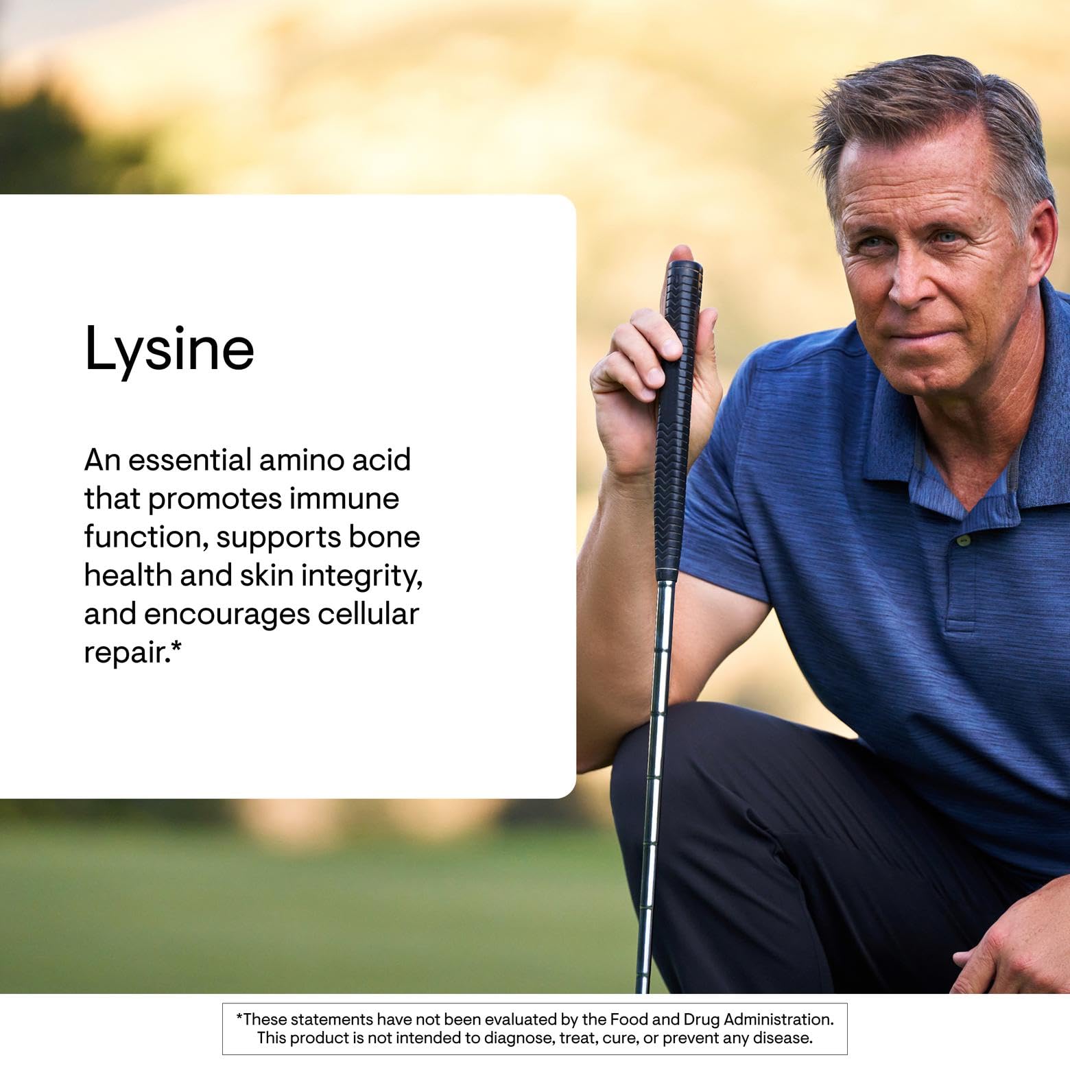Étiquette THORNE Lysine sur la bouteille, informations claires et utiles.