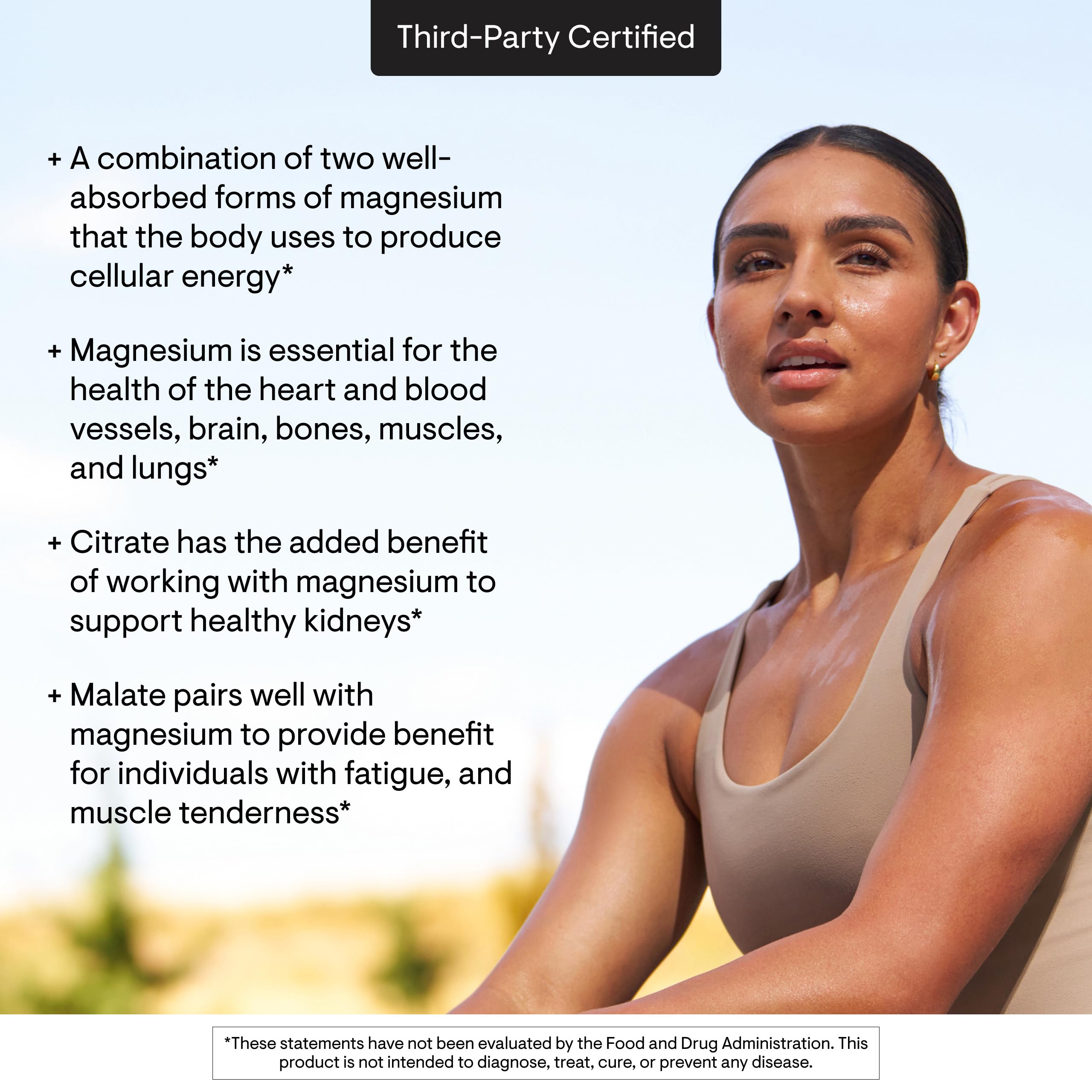 THORNE Magnesium Citramate – certification tiers, produit testé et sûr