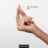 THORNE Methyl-Guard Plus montre un gobelet-verre pour mesurer les portions.