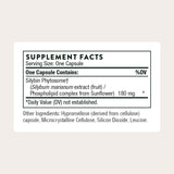 THORNE Chardon-Marie Phytosome — Capsules faciles à prendre pour un usage quotidien.